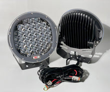 Load image into Gallery viewer, 9" Driving Lights - Nardo Grey (Pair With Wiring Kit Incl.)