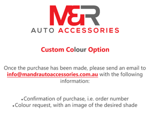 9" Driving Lights - Custom Colour or Vehicle Colour Coded (Pair With Wiring Kit Incl.)