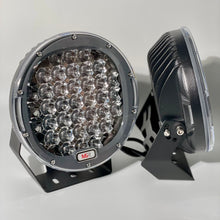 Load image into Gallery viewer, 9&quot; Driving Lights - Nardo Grey (Pair With Wiring Kit Incl.)
