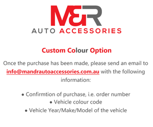 9" Driving Lights - Custom Colour or Vehicle Colour Coded (Pair With Wiring Kit Incl.)